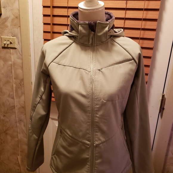 Free Country hard shell fleece lined hooded jacket - Picture 3 of 8